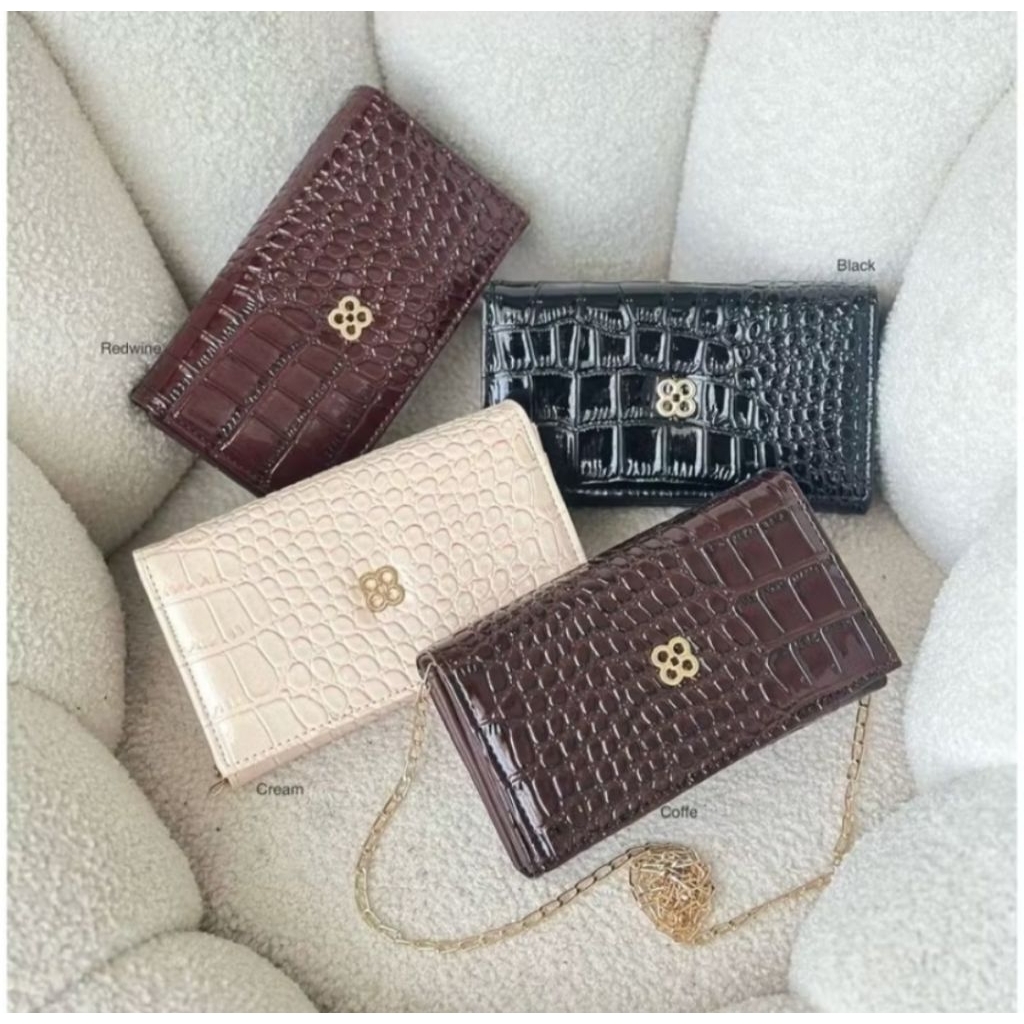 Preloved Slingbag rantai mini dompet