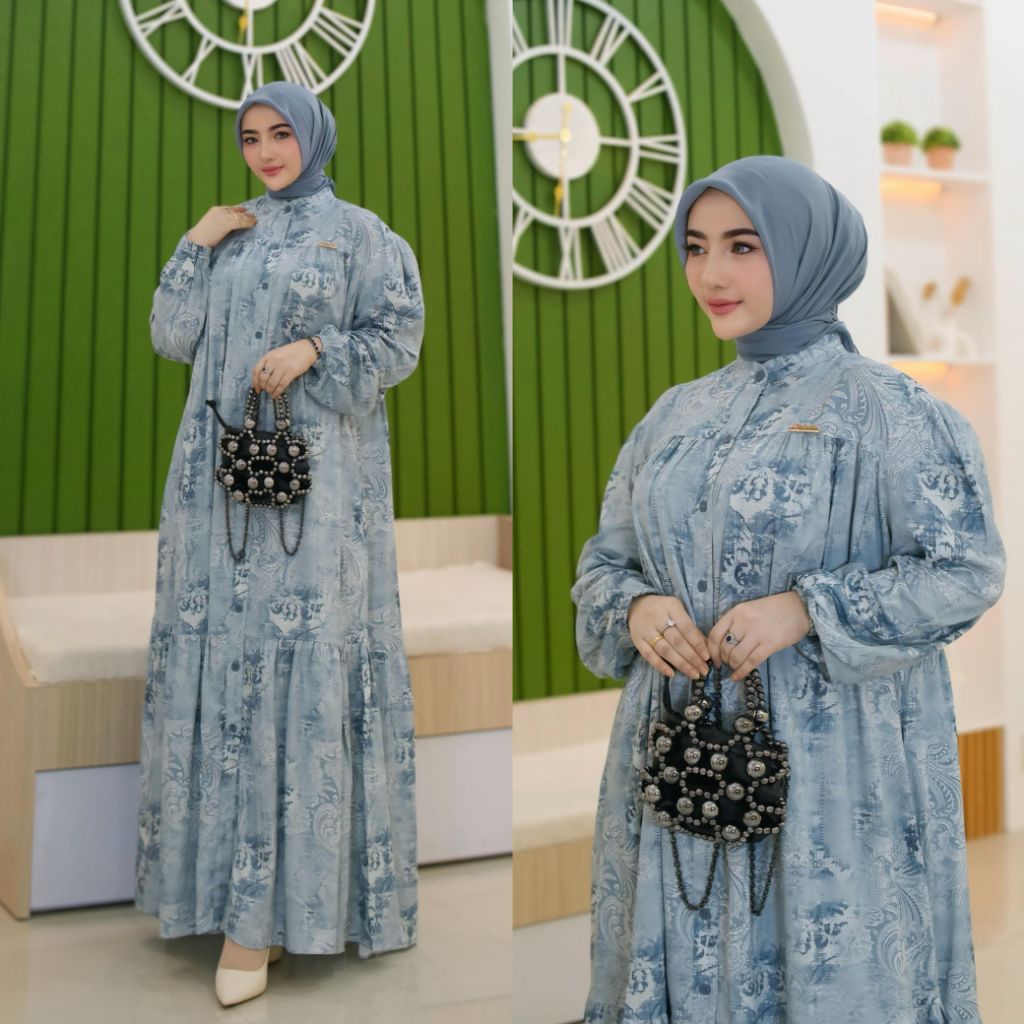 ARUMI DRESS BY SYAFEERA SYARI GAMIS VISCOSE GENZA GAMIS BUSUI