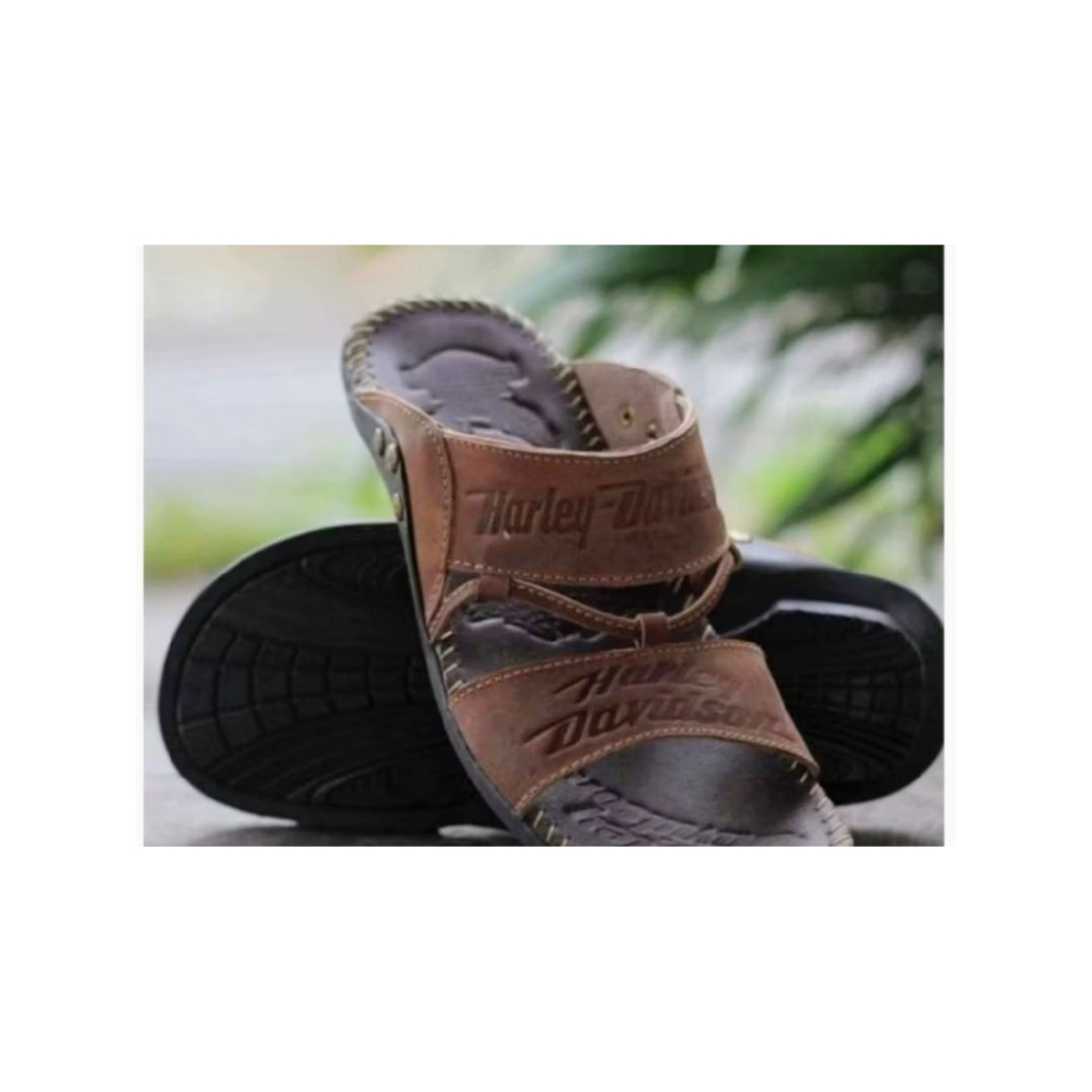 Sandal Kulit Kulit Asli Hurley Davidsion