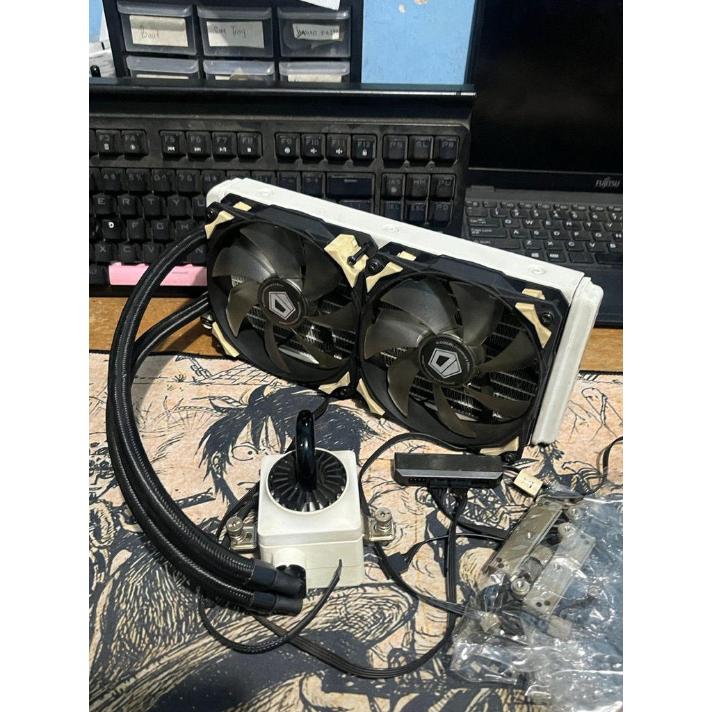 Aio deepcool gamestrom captain 240ex white