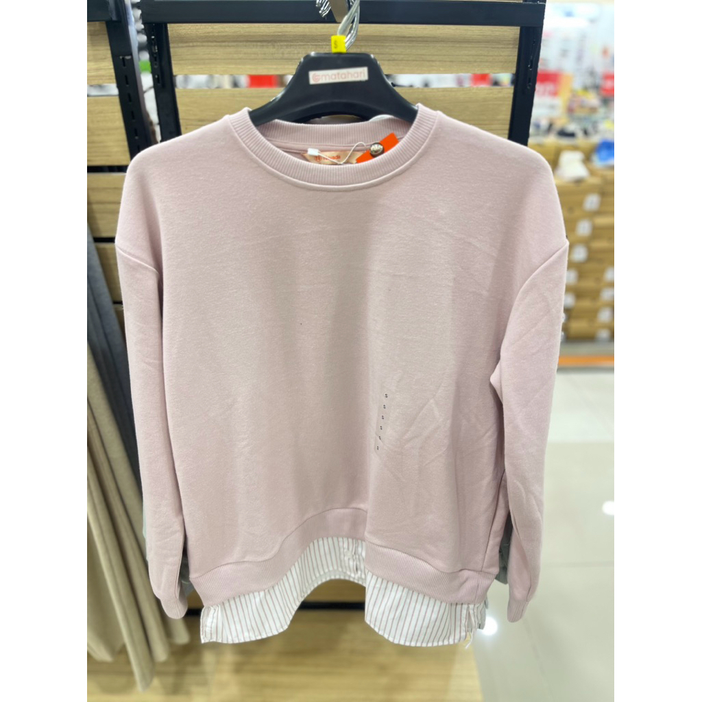 Kaos Lengan Panjang Cewek brand N3VAD4 || SWEATER CEWEK TERBARU BRAND NEVADA