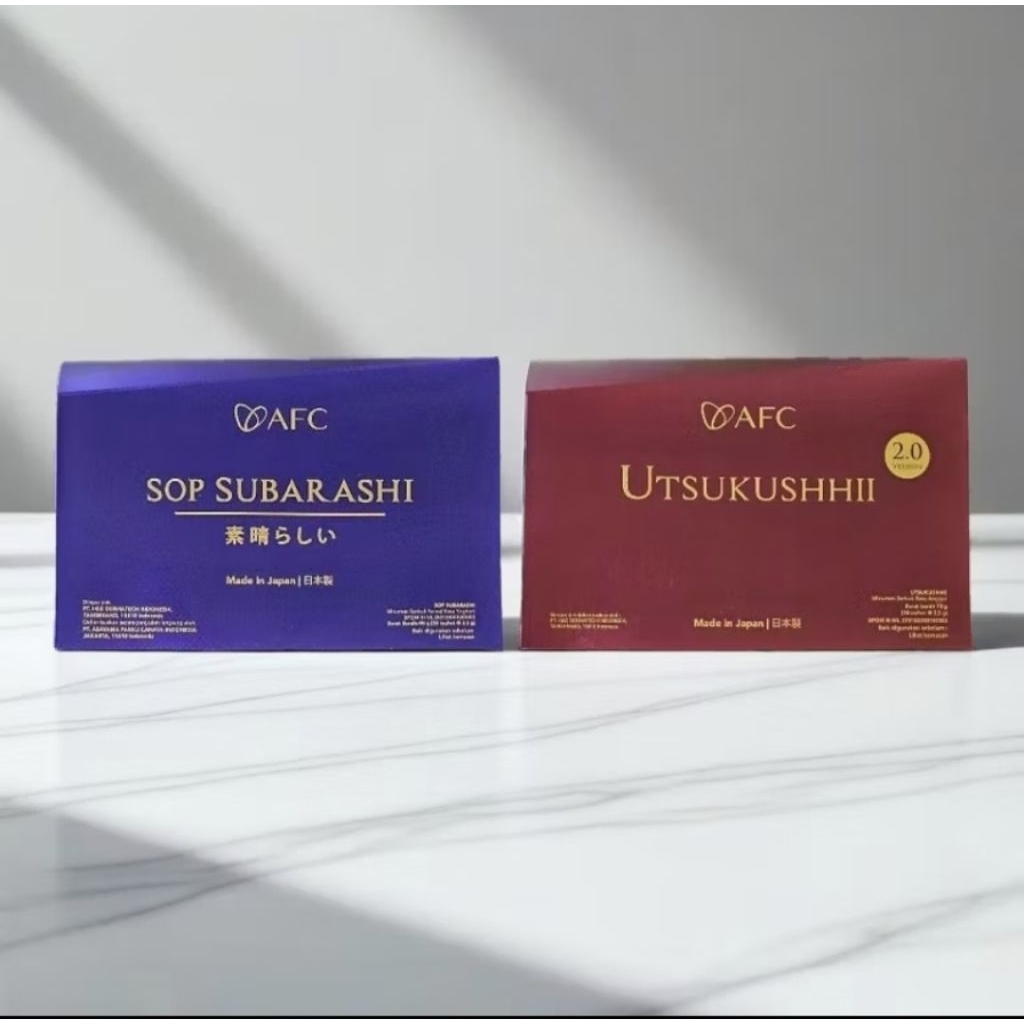 PROMO HARI INI Sop Subarashi Gold Utsukushhii Gold Original Japan AFC UTSUKUSHI