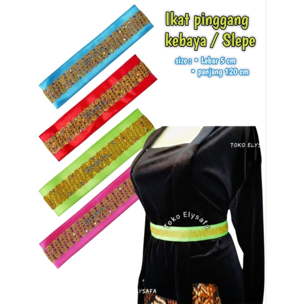 ikat pinggang kebaya / slepe