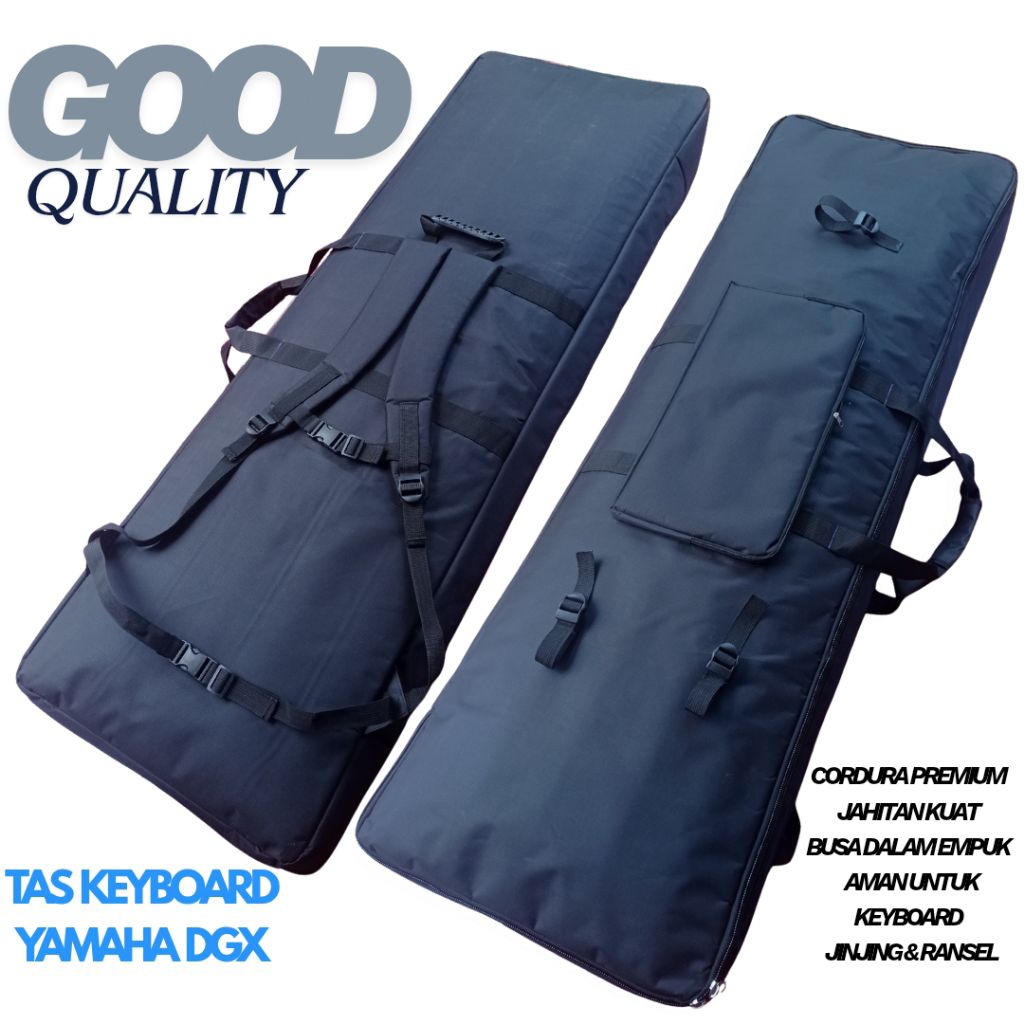 Tas Keyboard Yamaha DGX 650 DGX 660 DGX 670 Cordura Premium Gigbag Softcase Sarung Keyboard Bungkus 