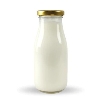 Botol Orange Juice Kaca Minum 300ml Tutup Seng Tumbler Madu Beling Botol Susu Kaca Bening Transparan