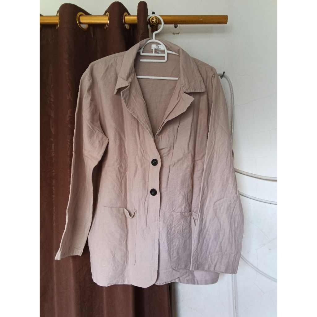 Blouse blazer kemeja wanita big size jumbo XXL PRELOVED