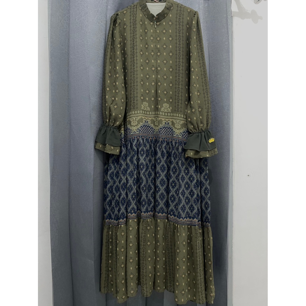 PRELOVED GAMIS SARIMBIT BAHTERA CINTA KAZAMI SIZE M