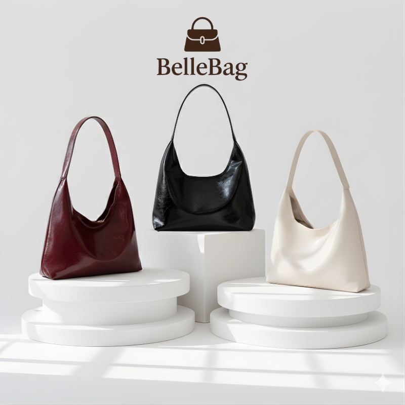 Tas Totebag Kuliah Wanita Estetik  Sellin Sintetis Leather Premium