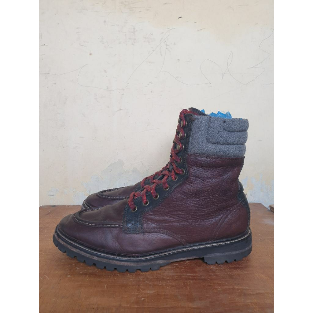 Sepatu Boots Cole Haan Judson Tall High Boot Vintage Size 44