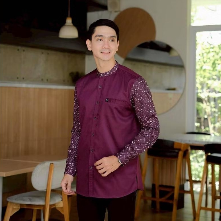 Kurta TRZ toyobo fodu sublim Lengan panjang