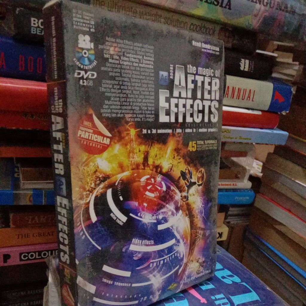 Buku komputer the magic of After Effect
