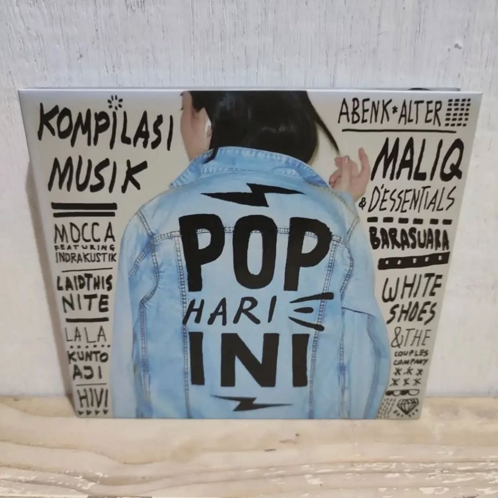 CD Kompilasi POP HARI INI (BARASUARA, WHITE SHOES, KUNTO AJI, MOCCA, etc)