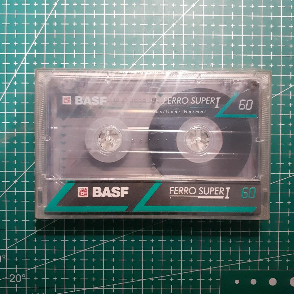 Kaset Blank Tape BASF Ferro Super I 60 Sealed