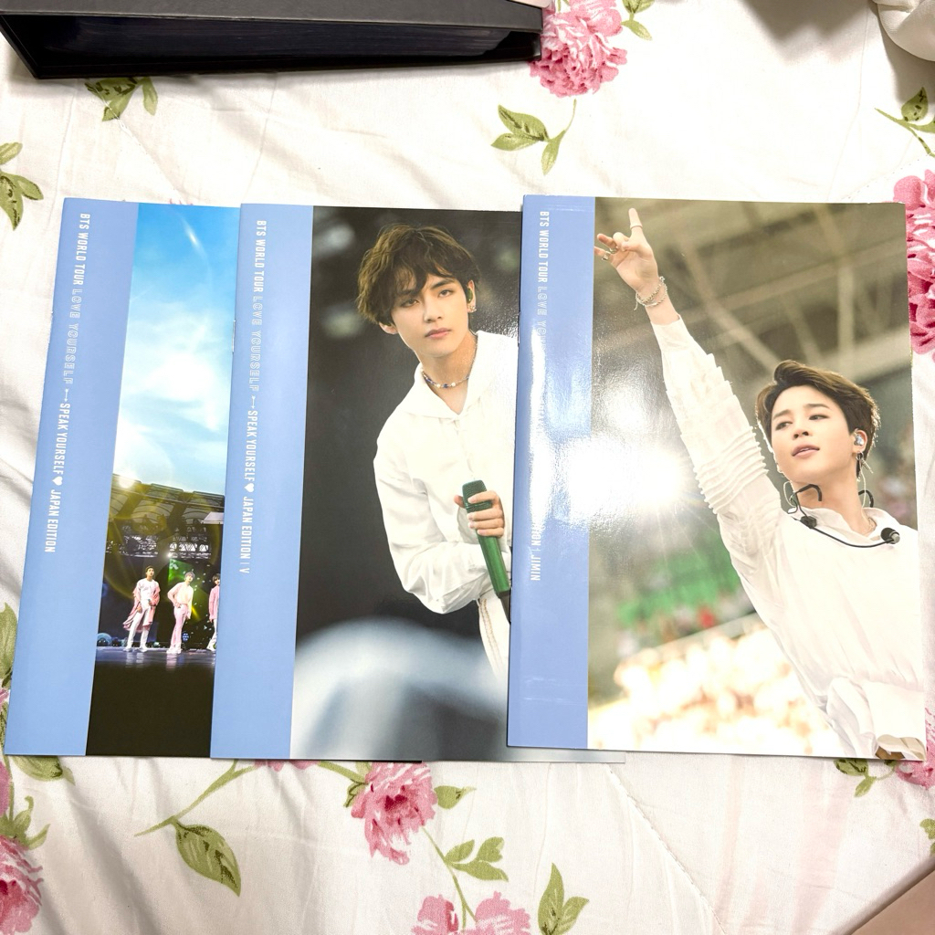 Official BTS Speak Yourself SYS Japan Notebook Group Taehyung Jimin