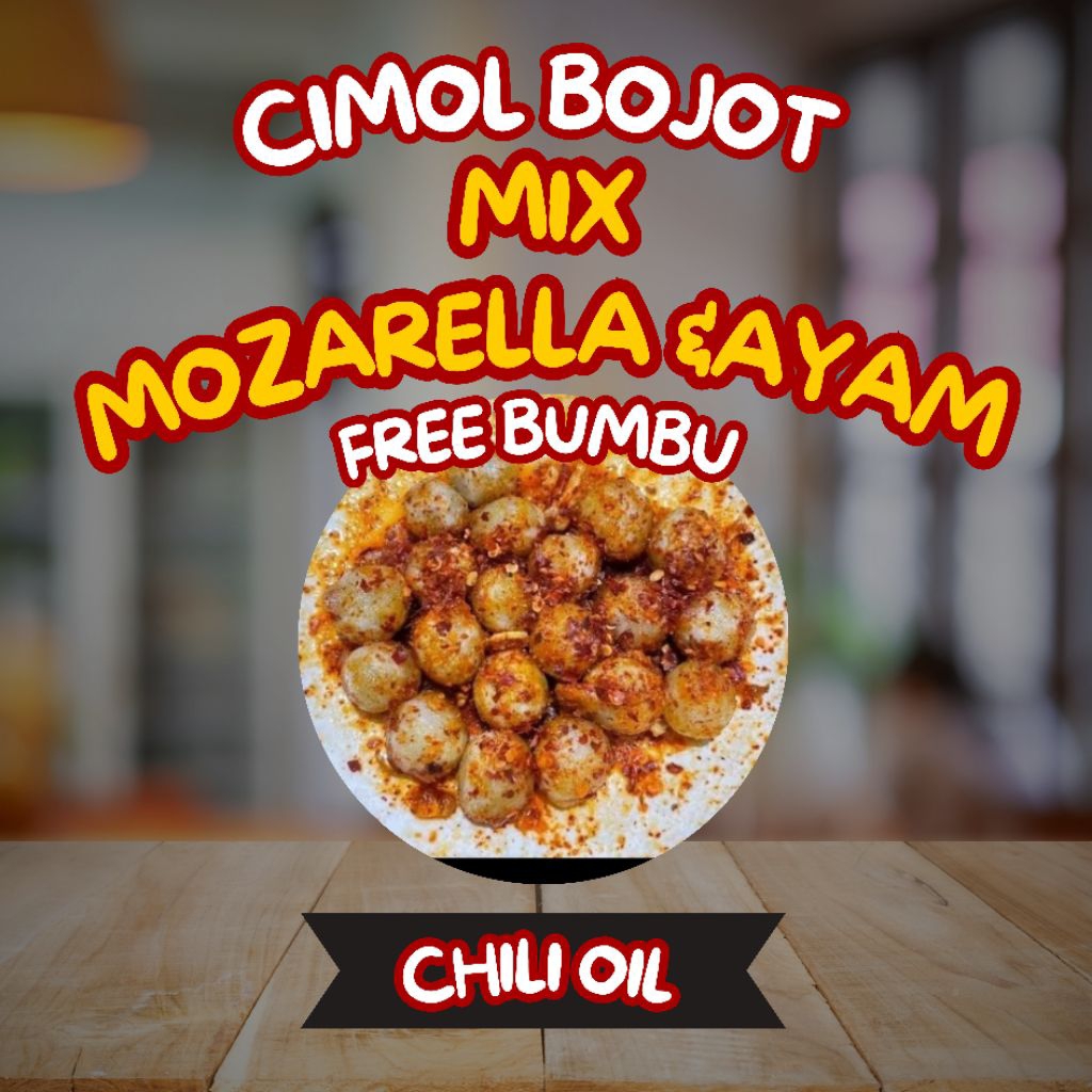CIMOL BOJOT FROZEN MIX ISI MOZARELLA & AYAM 30 PCS - MAKANAN RINGAN