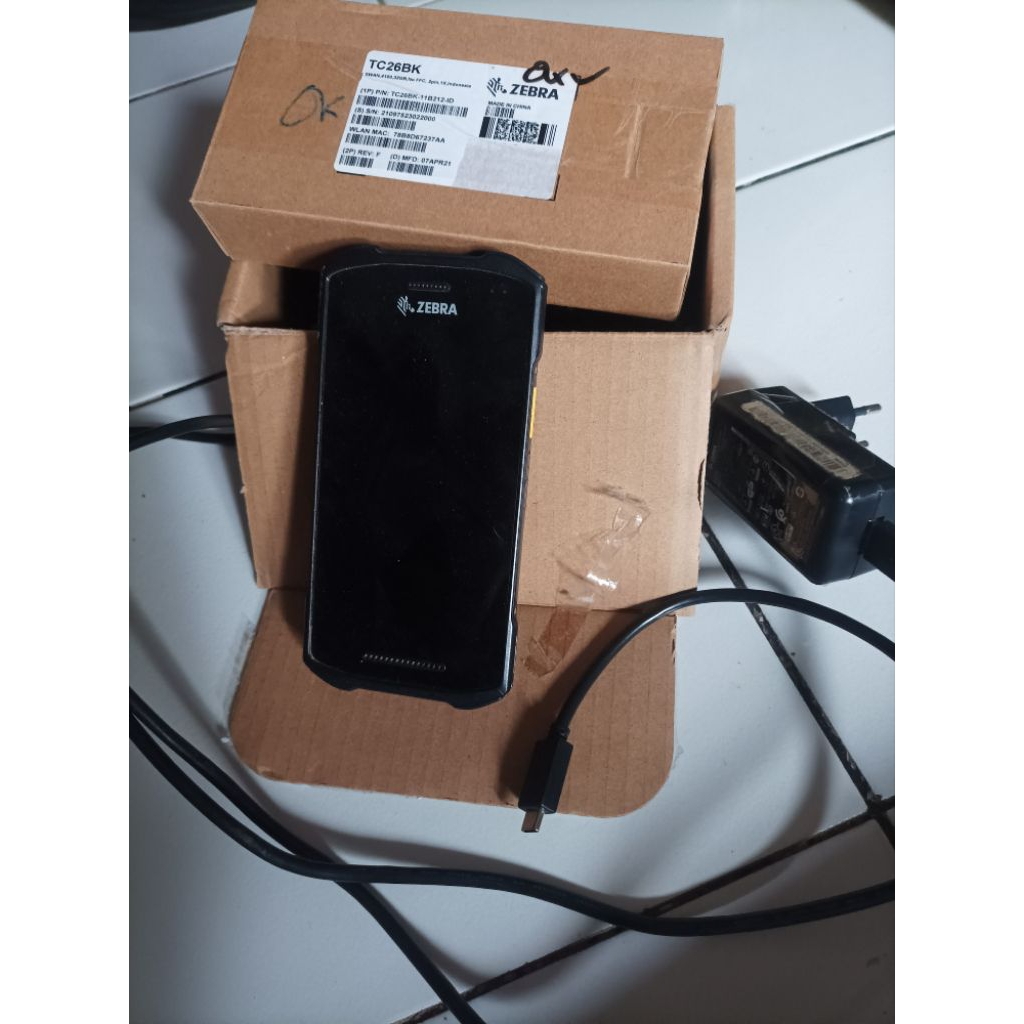 android scaner pda/pdt zebra tc26