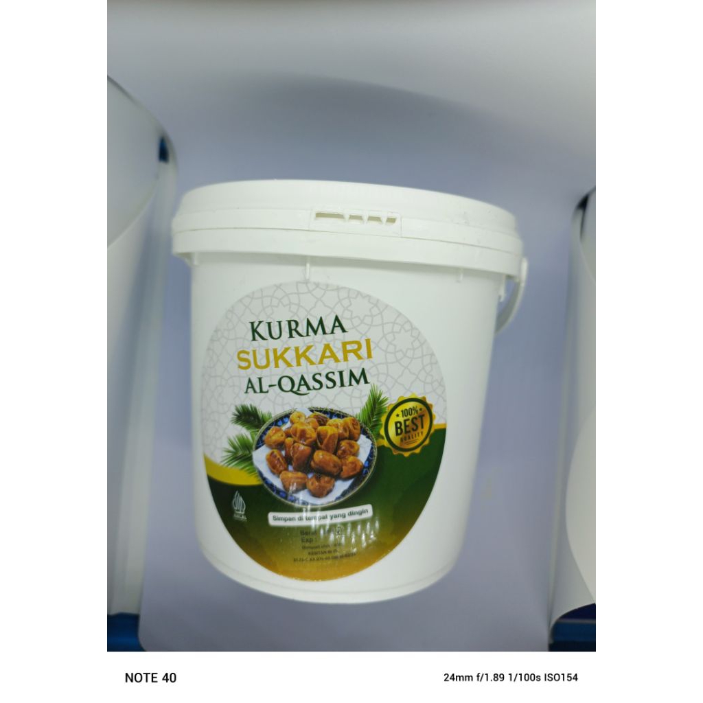 Kurma Sukari Ember Al Qassim 850gr