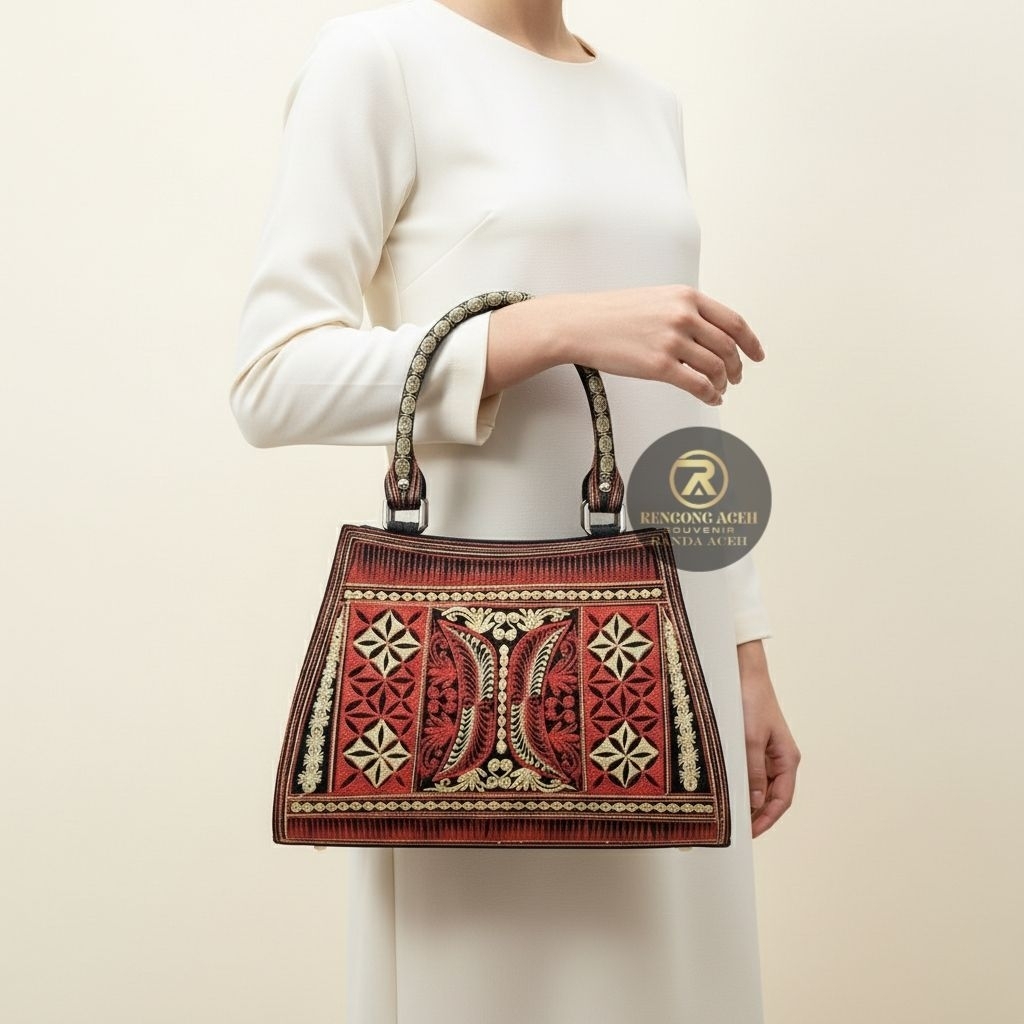 Tas Tangan/Selempang Wanita Motif Aceh
