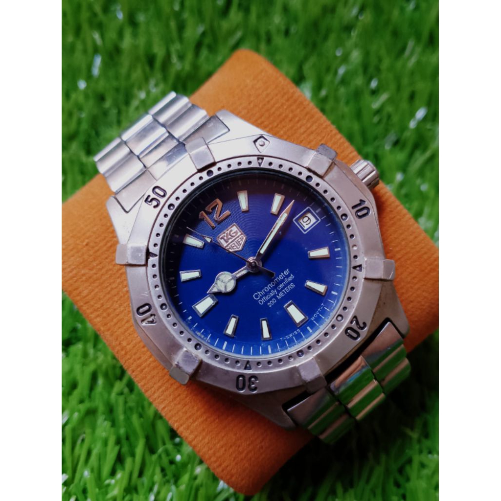 Jam tangan Tag Heuer Automatic Chronometer Blue Dials
