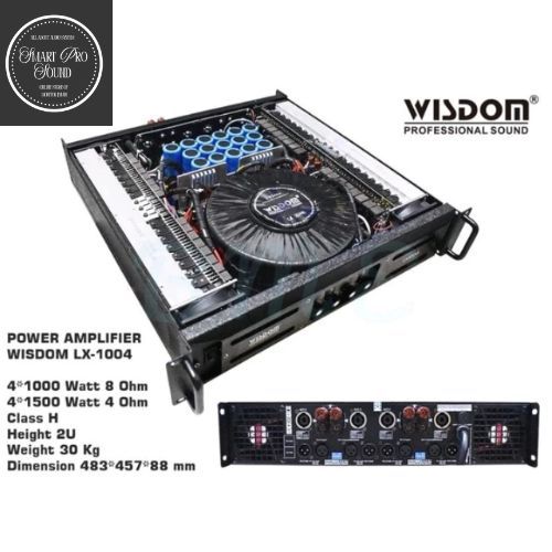 POWER AMPLIFIER WISDOM LX 1004 / LX1004 / LX-1004 ORIGINAL