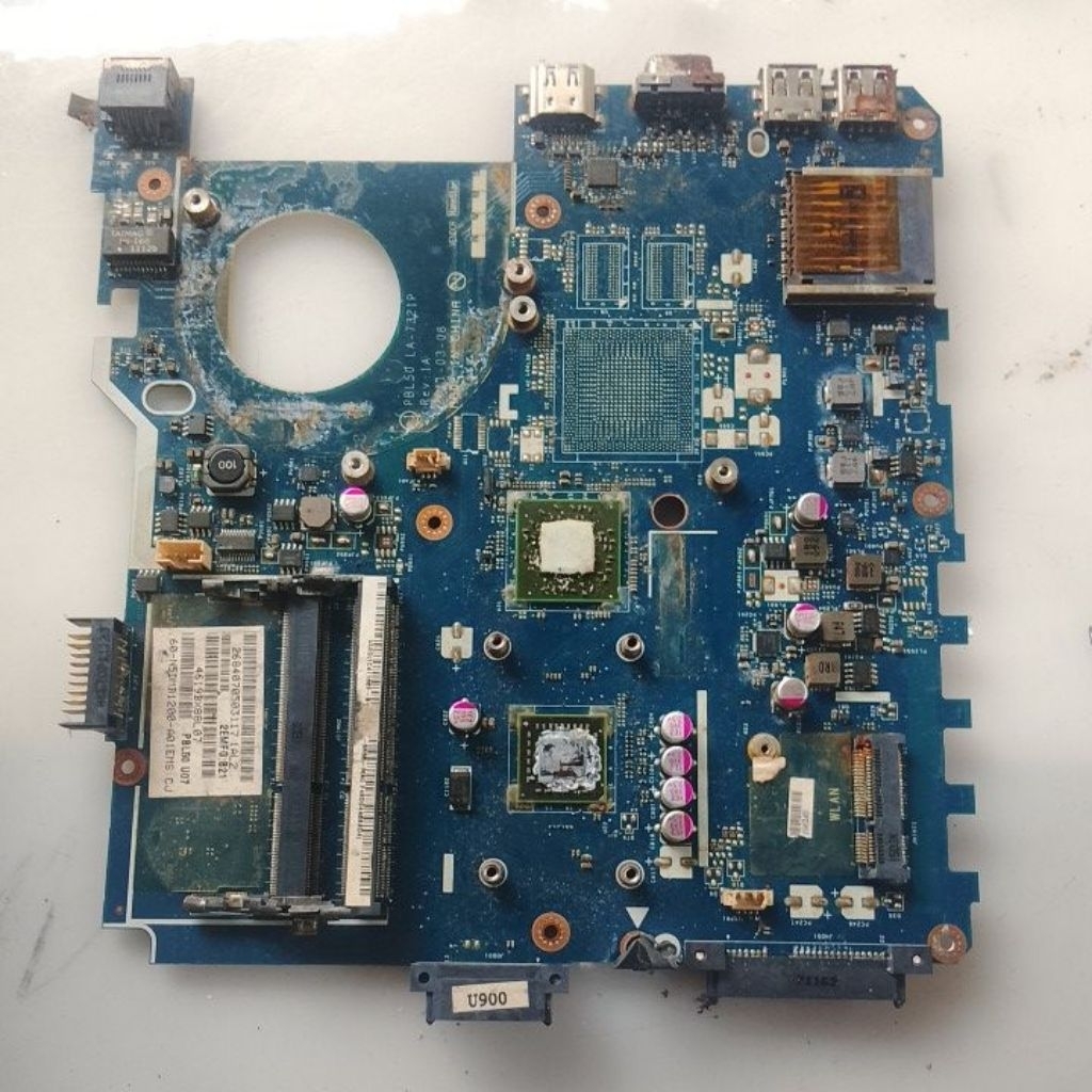 Motherboard Laptop Asus X434 Rusak bahan servis