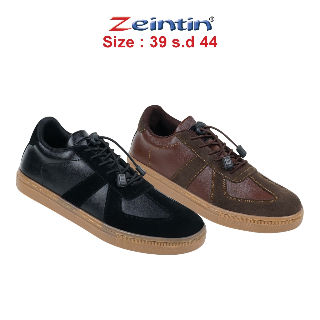 Zeintin - Sepatu Pria Hitam Sepatu Sneakers Pria Sneakers Hitam JN