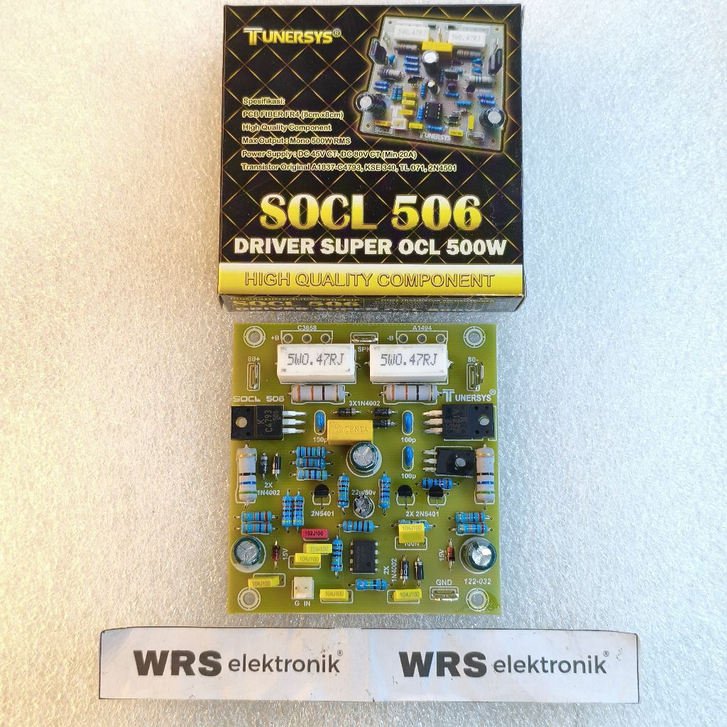 Kit driver power SOCL 506 Tunersys 500watt