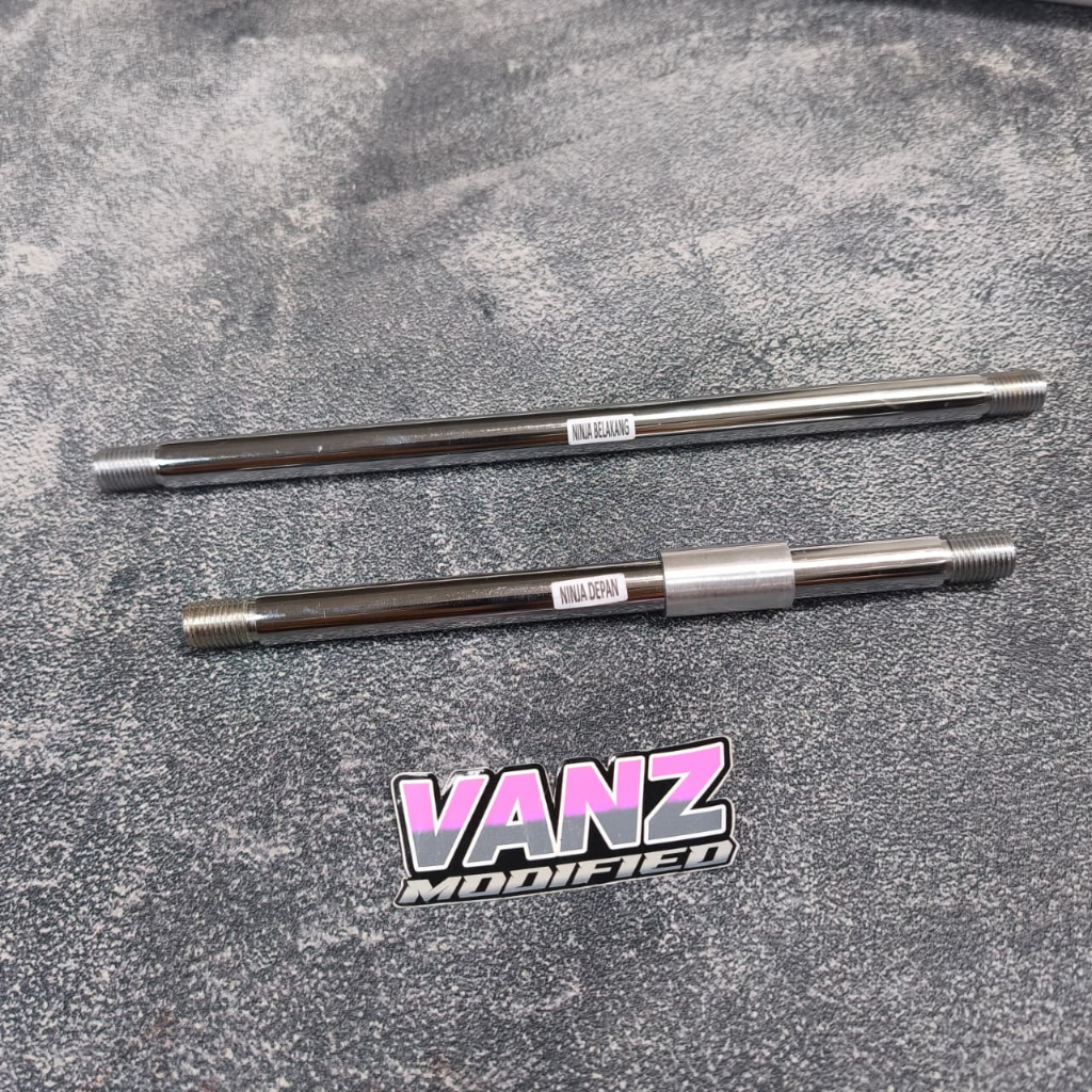 As Roda Depan Belakang Ninja R/RR/SS Stainless / As Roda Only Ninja