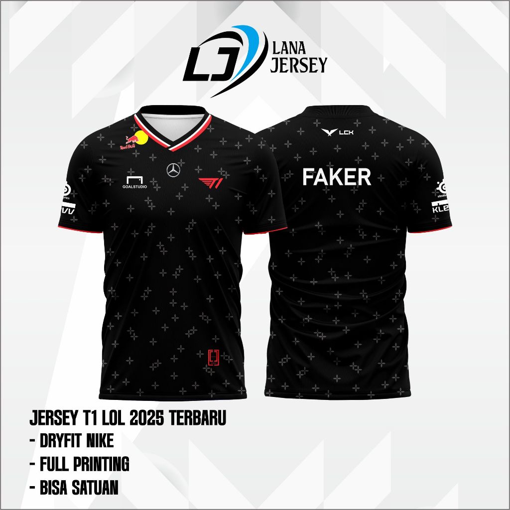 JERSEY T1 LOL NEW 2025 ( free request nickname )