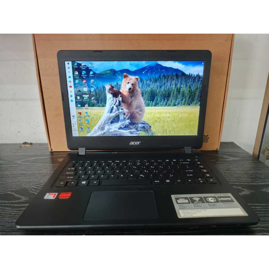 laptop acer aspire 3 dua vga radeon amd ddr4