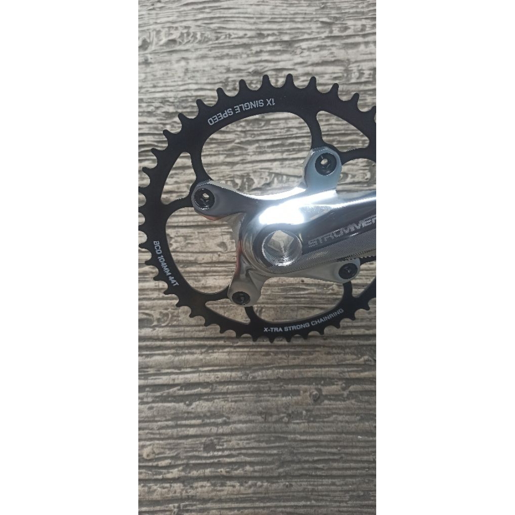 Djbikesbdg Crank Single Fixed Gear 44T Arm 170 Mtb Bmx Race Co