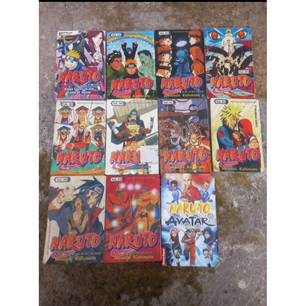 Komik Naruto & Avatar