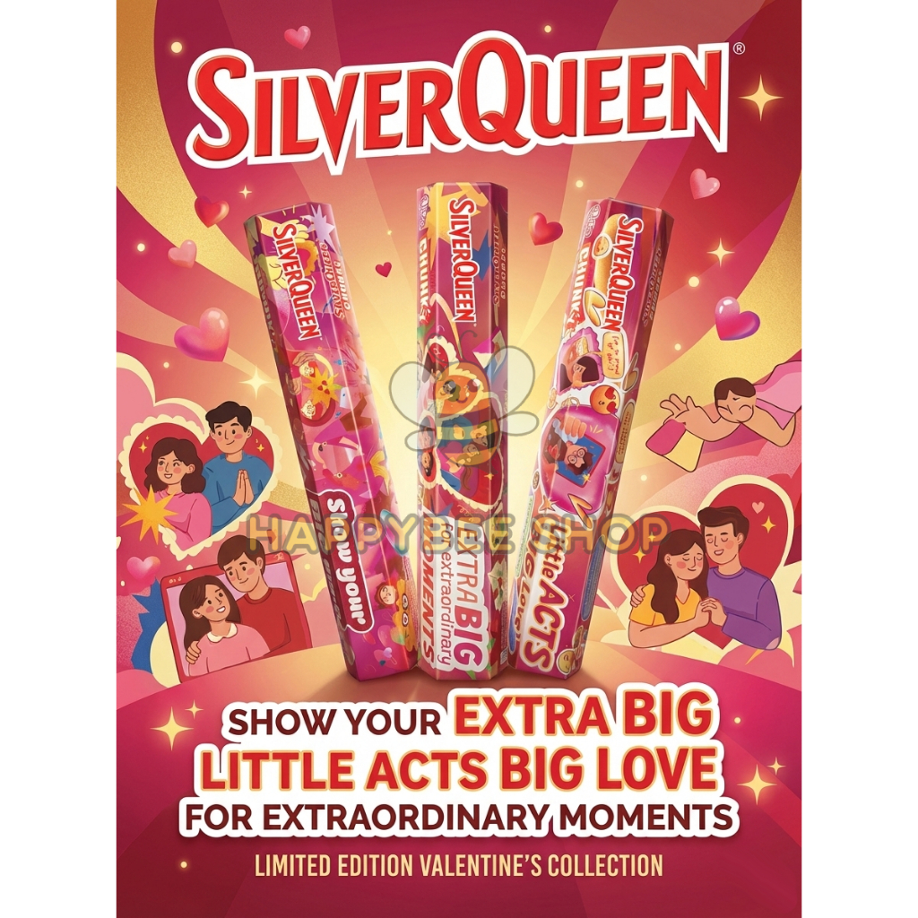 SILVERQUEEN Chunkybar 1kg [Valentine Edition]
