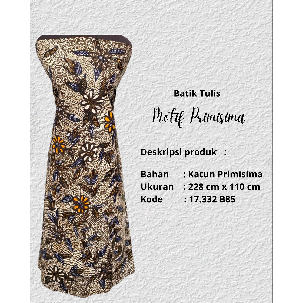 Batik tulis premium elegan mewah - atasan batik pria/wanita