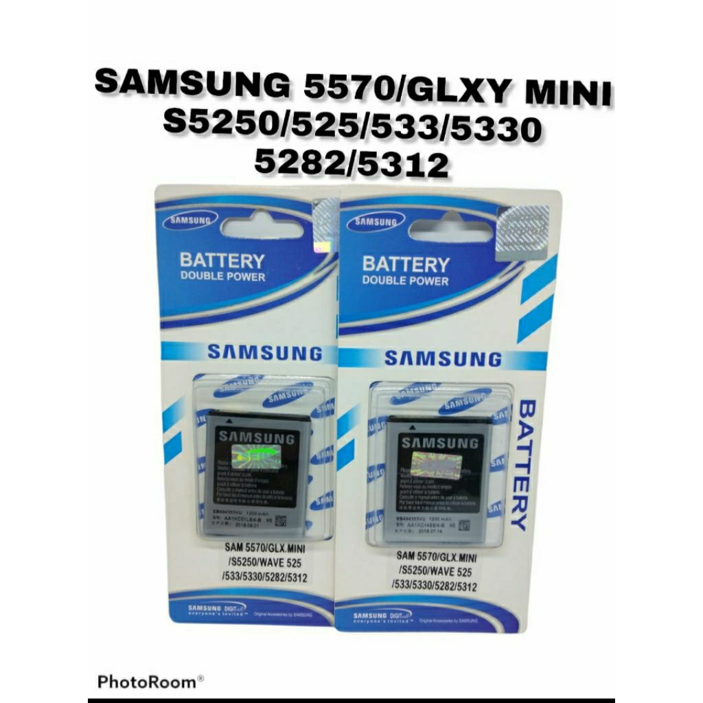 Baterai Original Samsung galaxy Mini /5570/S5250/S525/S533/S5330/5282/5312 EB494353VU Bat T8