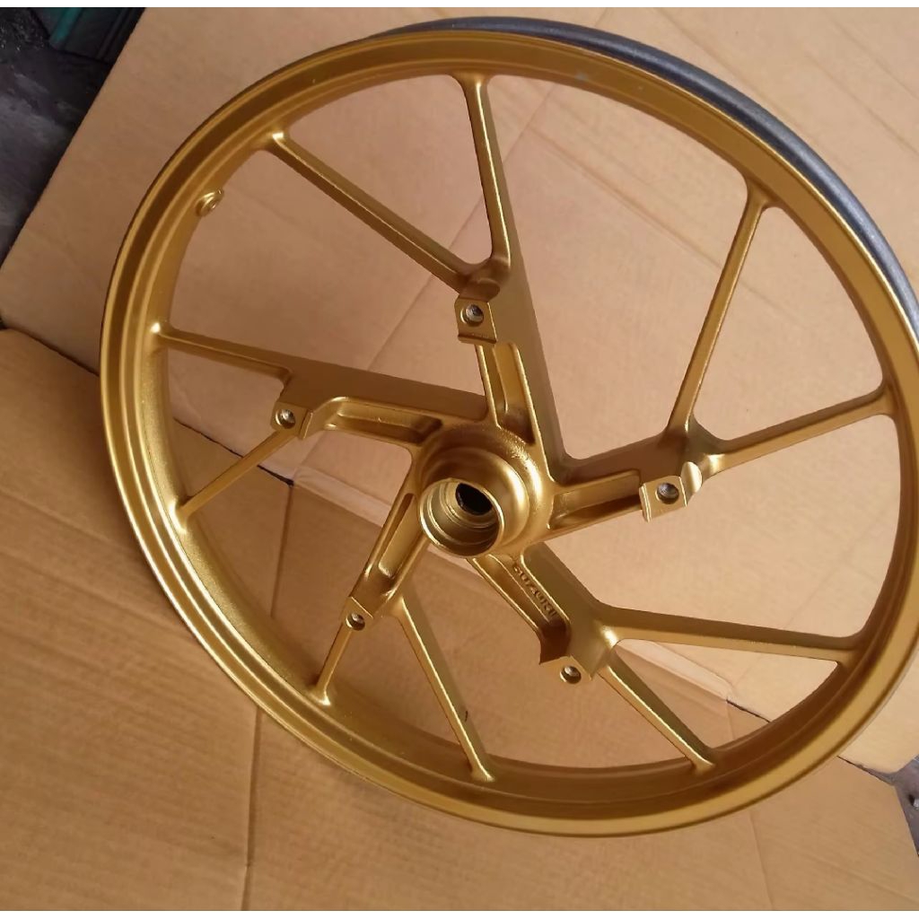 velg depan satria fu kondisi bekas layak pakai original