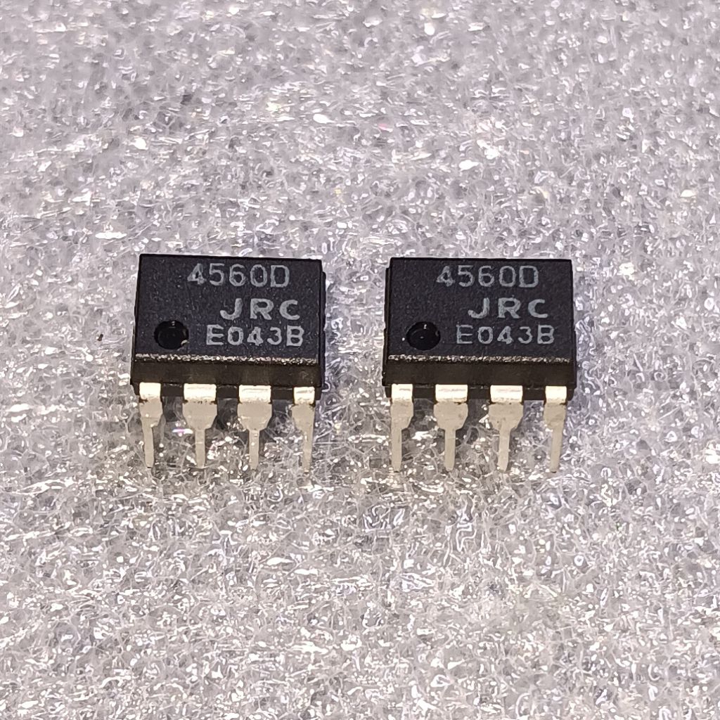 IC NJM4560D Dual Op-Amp Bipolar Input Original JRC