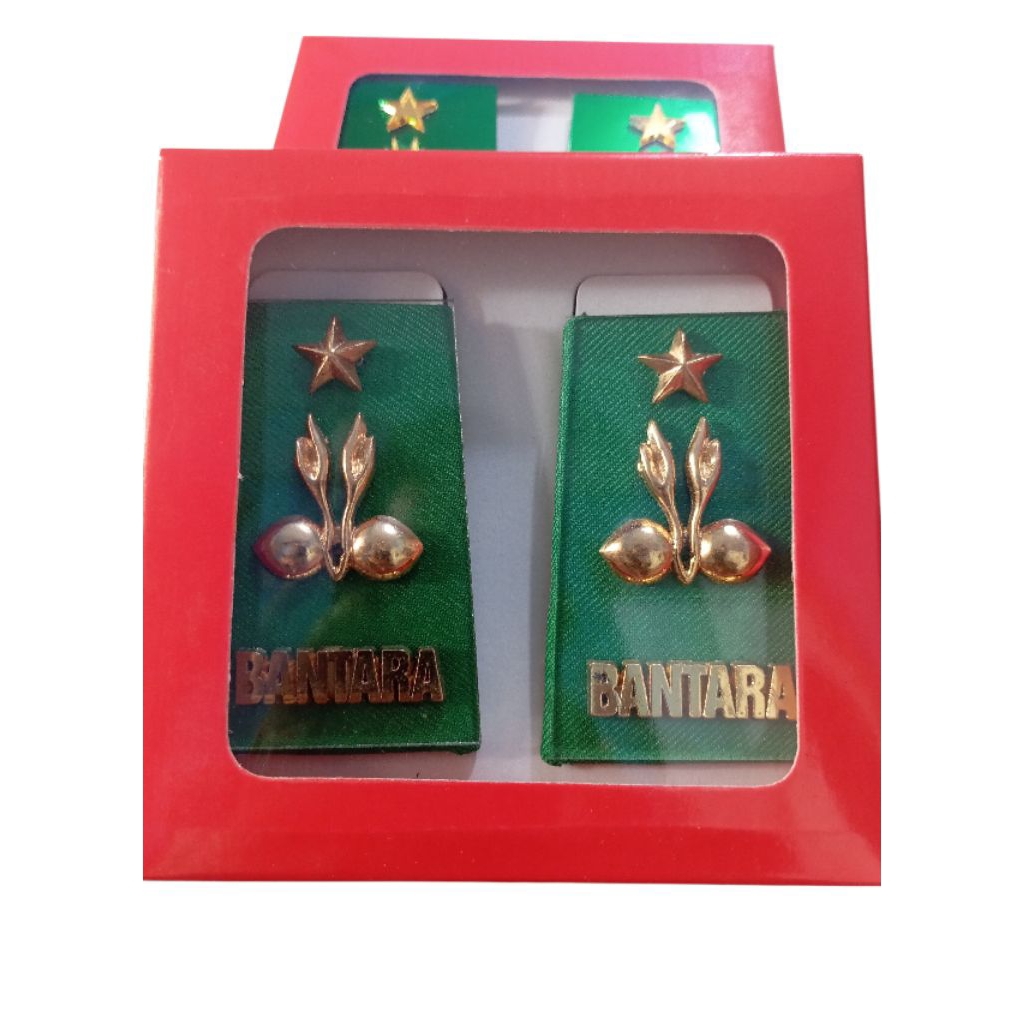 TKU Penegak Bantara Double Akrilik Cor Logam