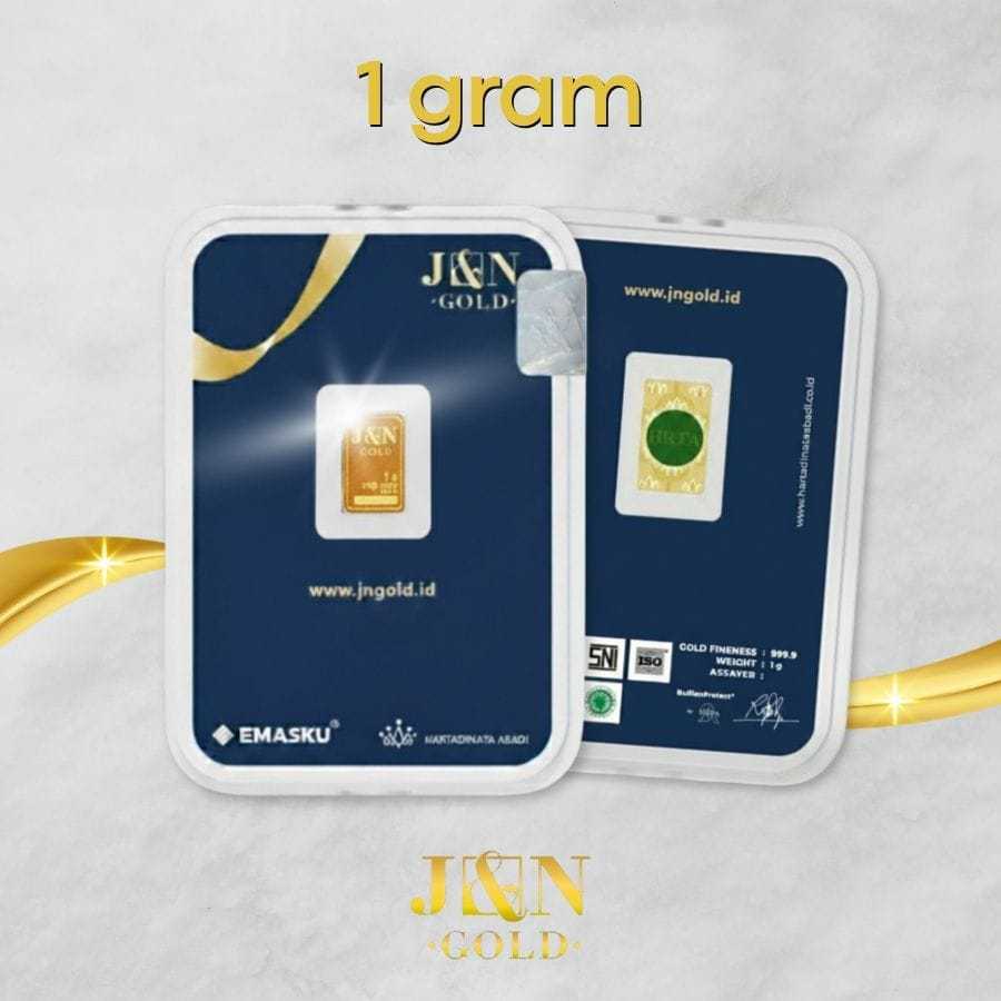 Logam mulia 24 Karat merek J&N Gold 1 gram
