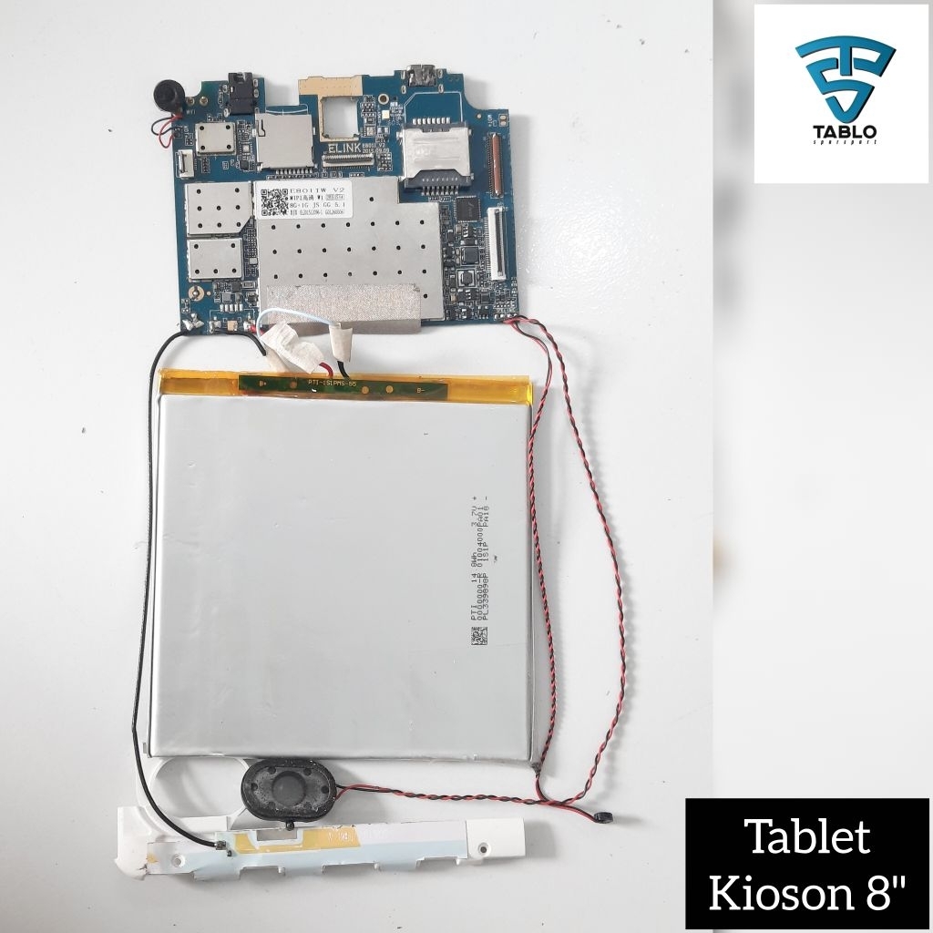 Mesin baterai speaker Tab kioson 8 original garansi normal