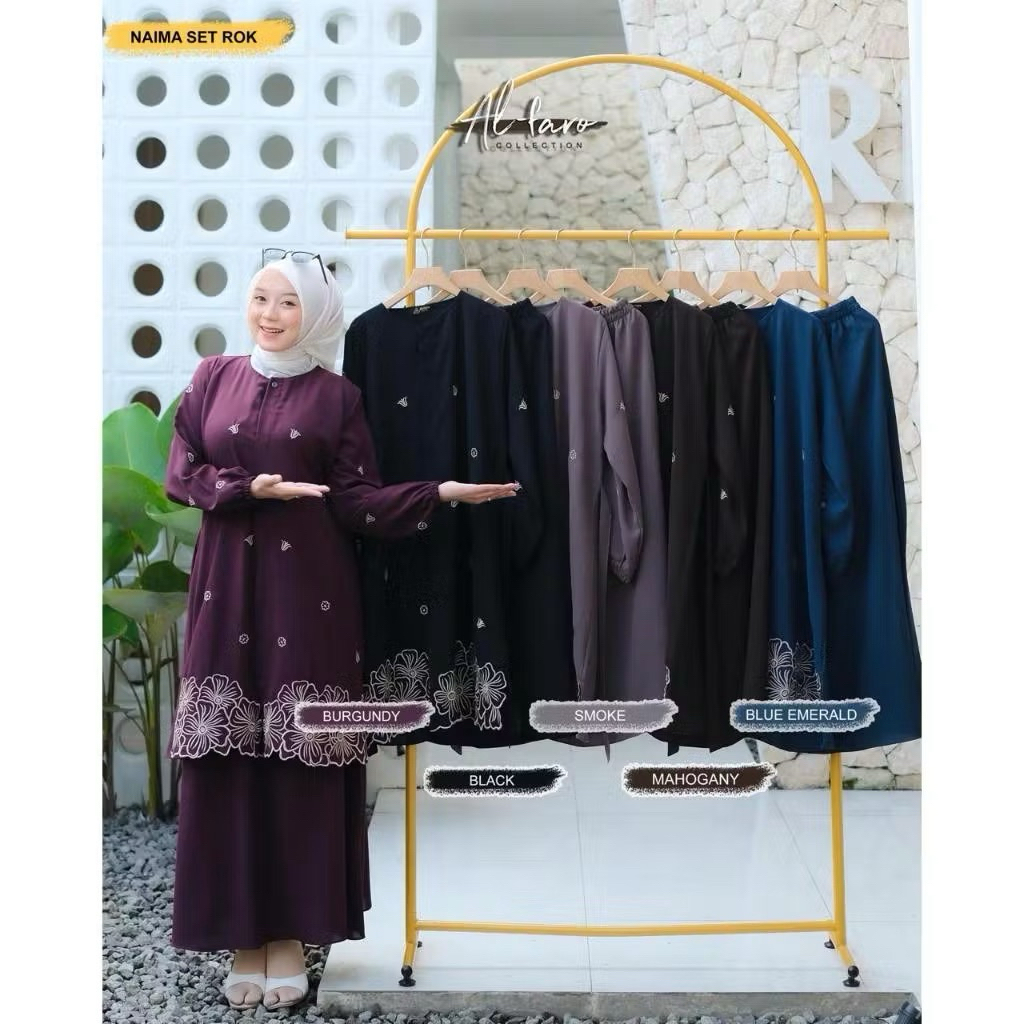 Baju malaysia.bordir.elegan