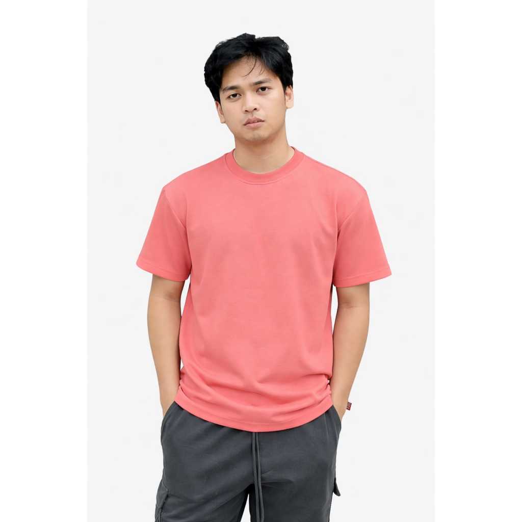 KAOS POLOS PEACH - KAOS POLOS PRIA DAN WANITA - KAOSAN OFFICIAL