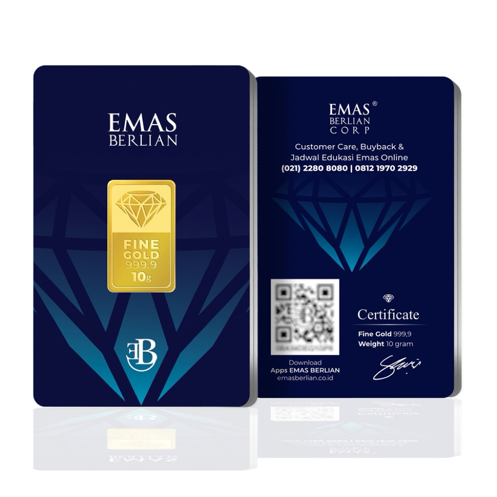 Logam Mulia EMAS BERLIAN 10 gram