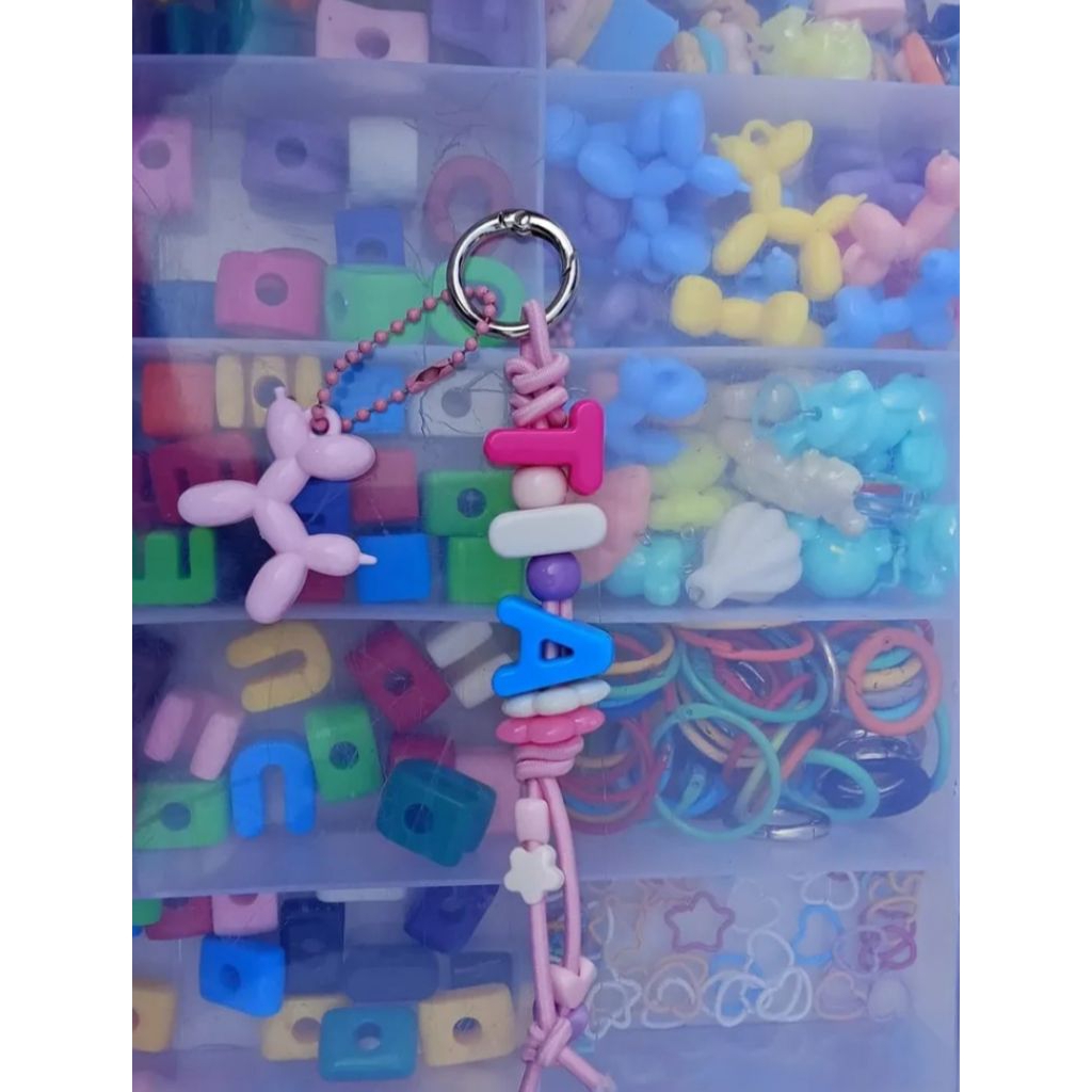 gantungan tas/hp custom nama