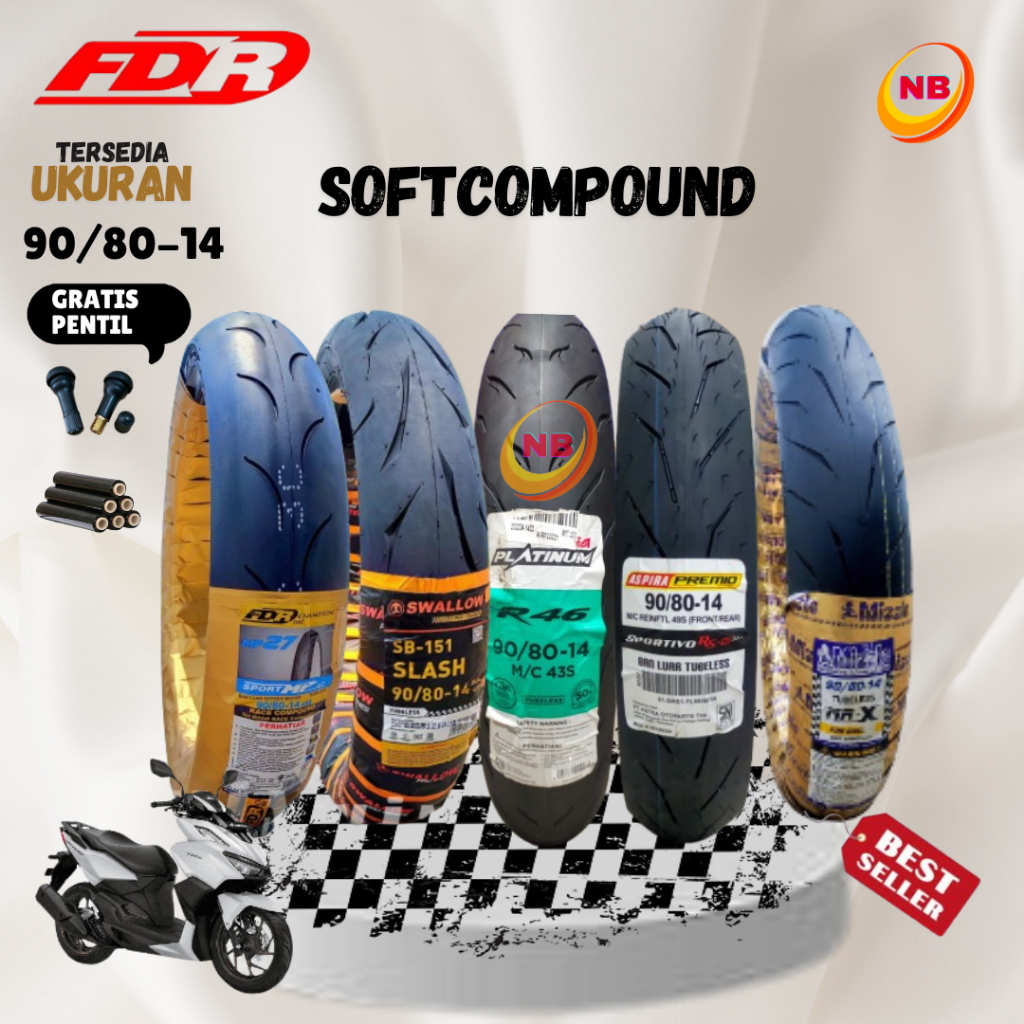 [ BAYAR DI TEMPAT ] BAN RACING FDR MP76 / FDR MP27 / MP-76 / MP-27 / IRC FASTI PRO / IRC FASTI 2 / M