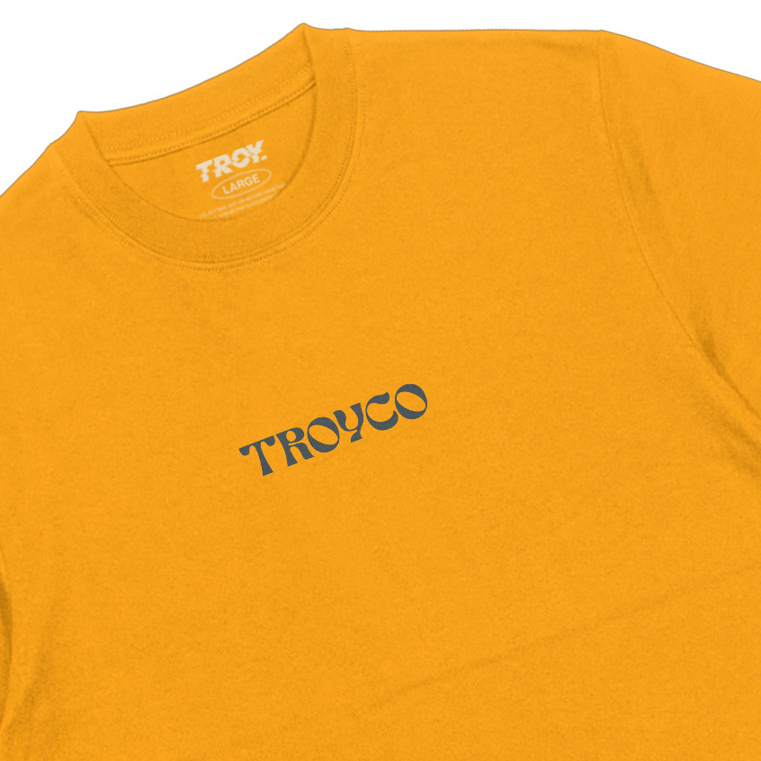 Troy Company Tshirt Yellow Mustard Dream Surf - Kaos Lengan Pendek Kaos Kuning Mustard MTD 2748
