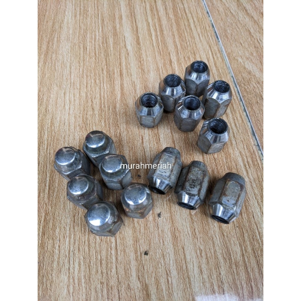 Baut Roda Ukuran M12 x 1.5 / Mur Roda M12 x 1.5
