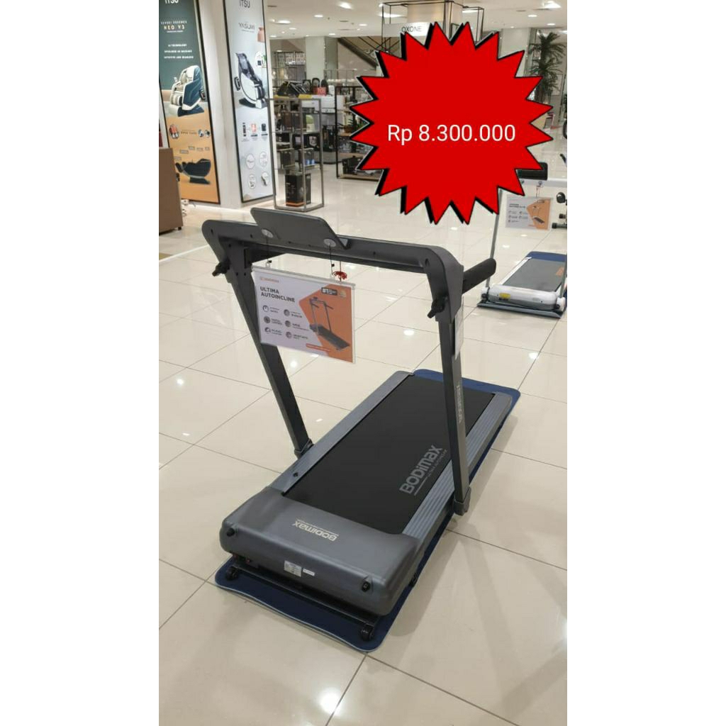 bodymax autoincline treadmill