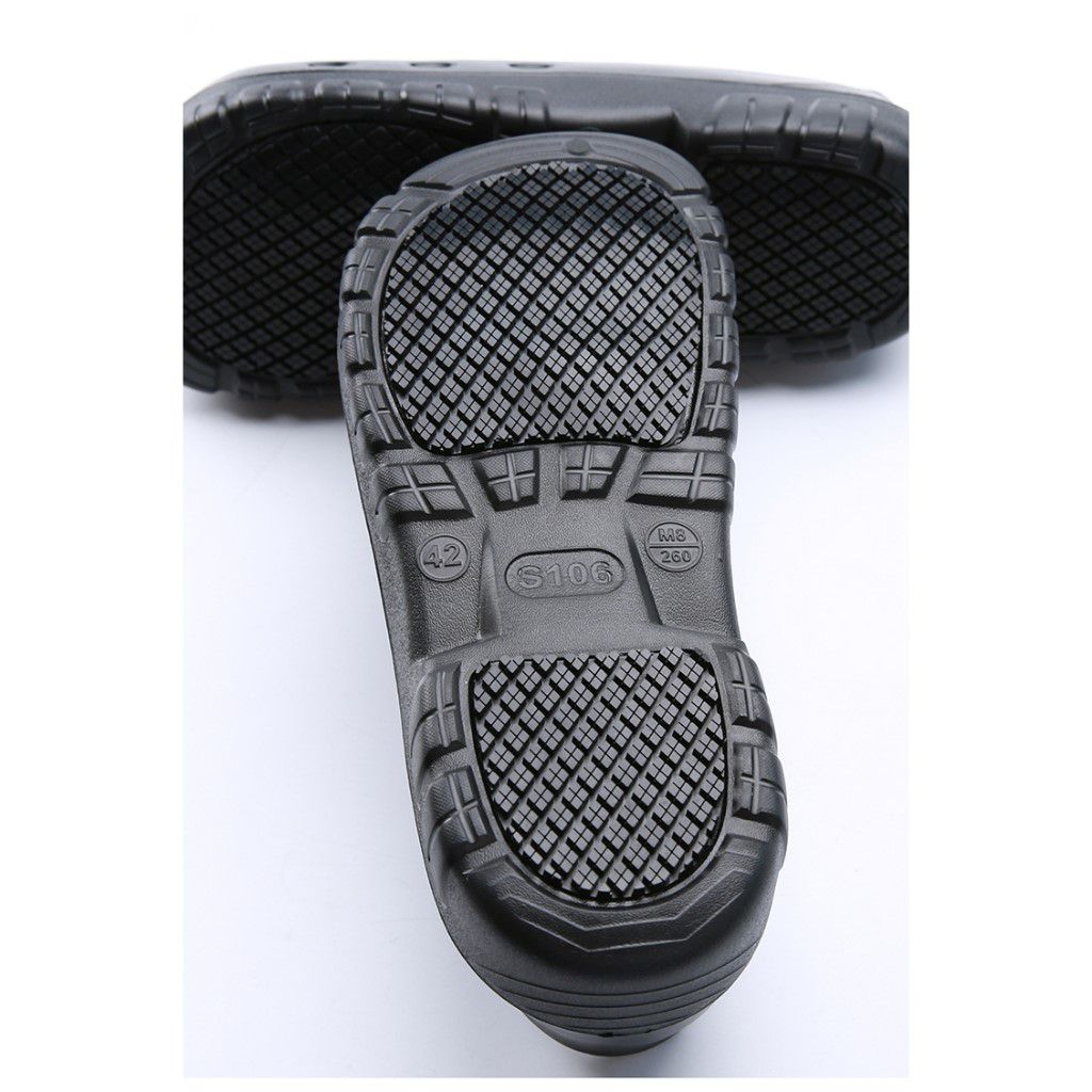 CHUKE sepatu kitchen pria chef shoes sepatu chef ujung besi106