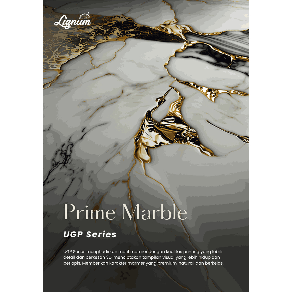 LIGNUM Uv Marmer Panel Dekorasi Dinding